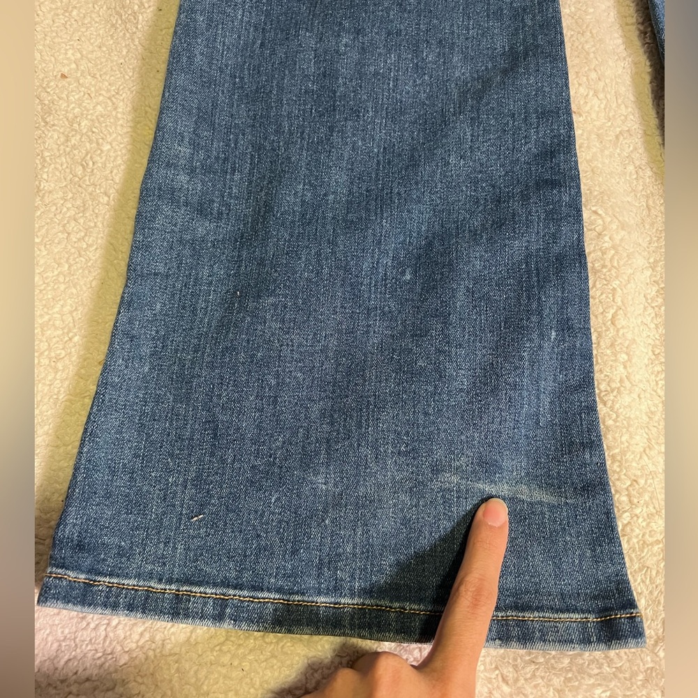 Veronica Beard Rosanna Corset Wide Leg Jeans 25/0 - Picture 16 of 16